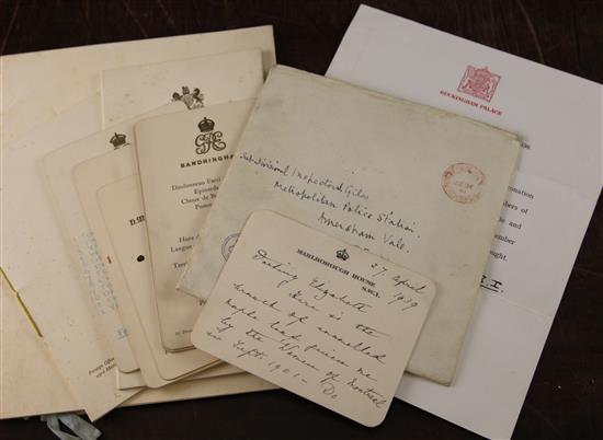 An interesting collection of Royal ephemera, 1930s to 1950s
